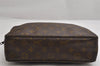 Auth Louis Vuitton Monogram Trousse Toilette 28 Clutch Hand Bag Old Model 1658K