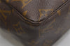 Auth Louis Vuitton Monogram Trousse Toilette 28 Clutch Hand Bag Old Model 1658K