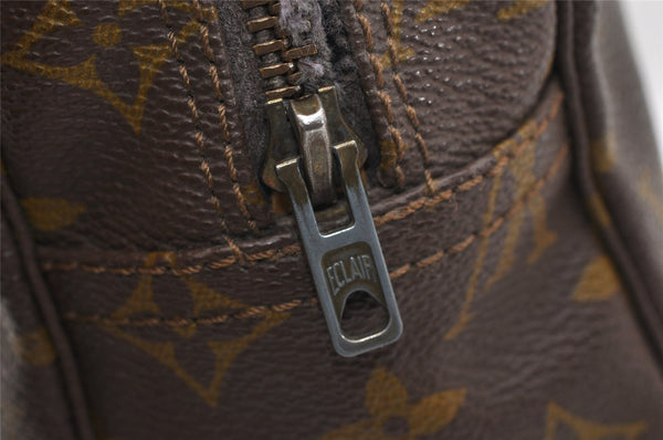 Auth Louis Vuitton Monogram Trousse Toilette 28 Clutch Hand Bag Old Model 1658K