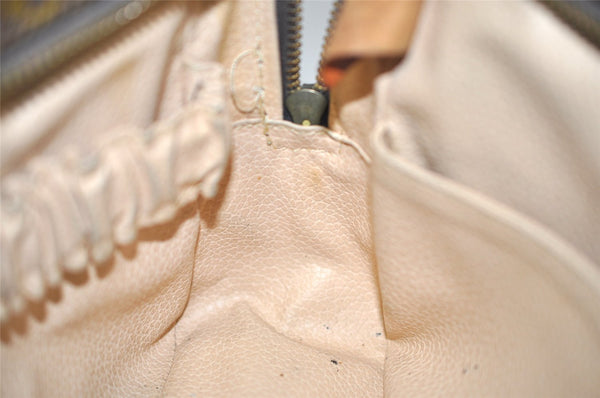 Auth Louis Vuitton Monogram Trousse Toilette 28 Clutch Hand Bag Old Model 1658K