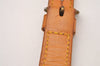 Authentic Louis Vuitton Leather Shoulder Strap Beige 37.2-44.5" LV 1659J