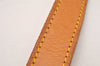 Authentic Louis Vuitton Leather Shoulder Strap Beige 37.2-44.5" LV 1659J