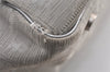 Authentic CHANEL New Travel Line Shoulder Tote Bag Nylon Leather Silver 1659K
