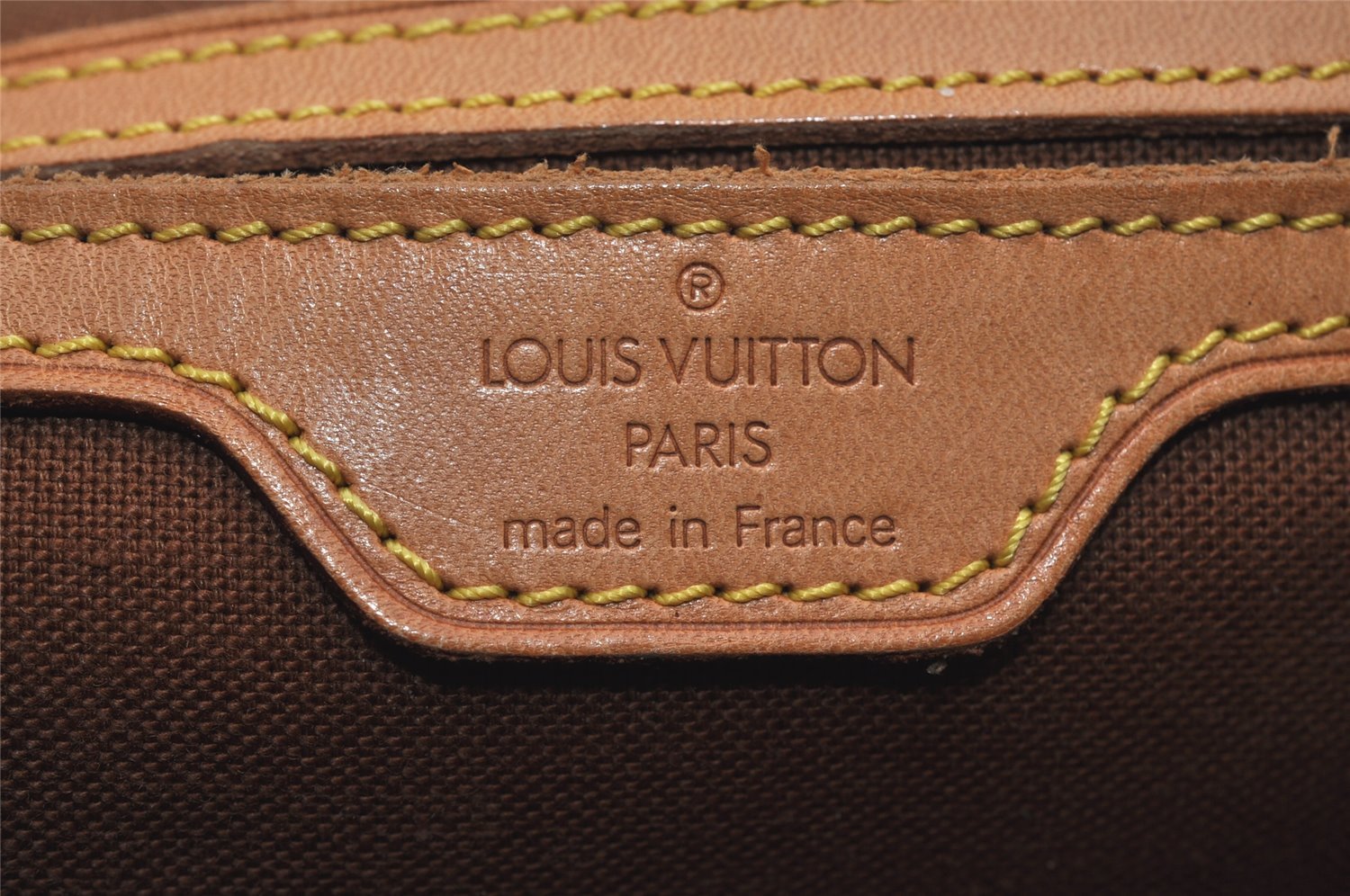 Authentic Louis Vuitton Monogram Montsouris GM Backpack M51135 LV 1660I