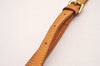 Authentic Louis Vuitton Leather Shoulder Strap Beige 41.5-48.4" LV 1660J