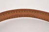 Authentic Louis Vuitton Leather Shoulder Strap Beige 41.5-48.4" LV 1660J