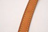 Authentic Louis Vuitton Leather Shoulder Strap Beige 41.5-48.4" LV 1660J