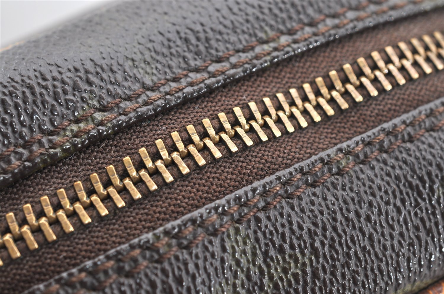 Auth Louis Vuitton Monogram Petit Marceau Shoulder Cross Bag Old Model LV 1661I