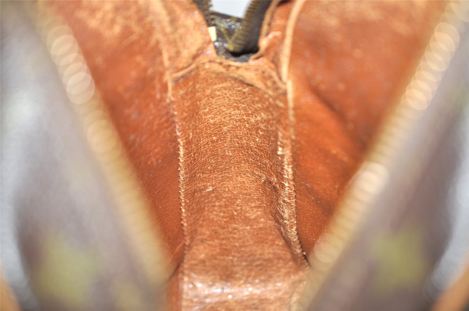 Auth Louis Vuitton Monogram Petit Marceau Shoulder Cross Bag Old Model LV 1661I