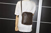 Auth Louis Vuitton Monogram Petit Marceau Shoulder Cross Bag Old Model LV 1661I