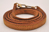 Authentic Louis Vuitton Leather Shoulder Strap Beige 47.6" LV 1661J