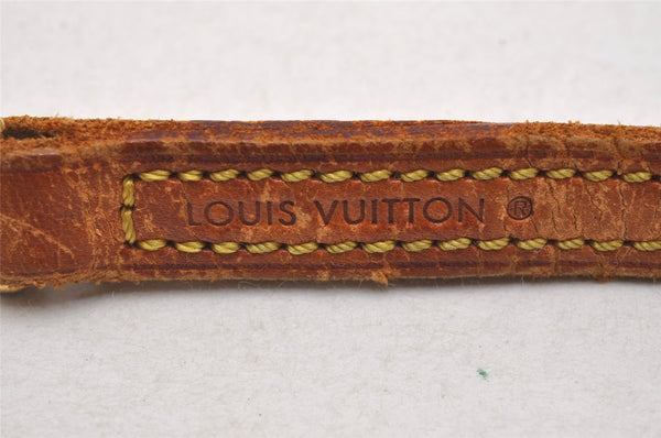 Authentic Louis Vuitton Leather Shoulder Strap Beige 47.6" LV 1661J