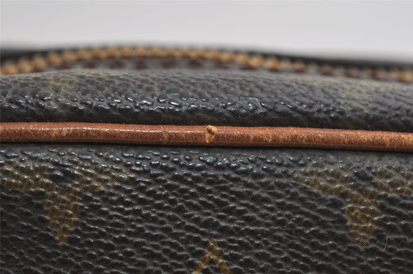 Authentic Louis Vuitton Monogram Danube Shoulder Cross Bag M45266 Junk 1662I