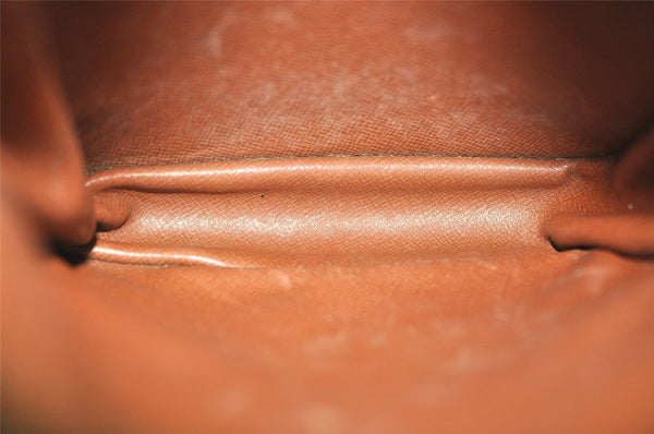 Authentic Louis Vuitton Monogram Danube Shoulder Cross Bag M45266 Junk 1662I