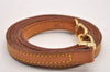 Authentic Louis Vuitton Leather Shoulder Strap Beige 46.5" LV 1662J