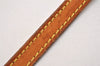 Authentic Louis Vuitton Leather Shoulder Strap Beige 46.5" LV 1662J