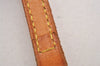 Authentic Louis Vuitton Leather Shoulder Strap Beige 46.5" LV 1662J