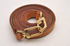 Authentic Louis Vuitton Leather Shoulder Strap Beige 46.5" LV 1662J