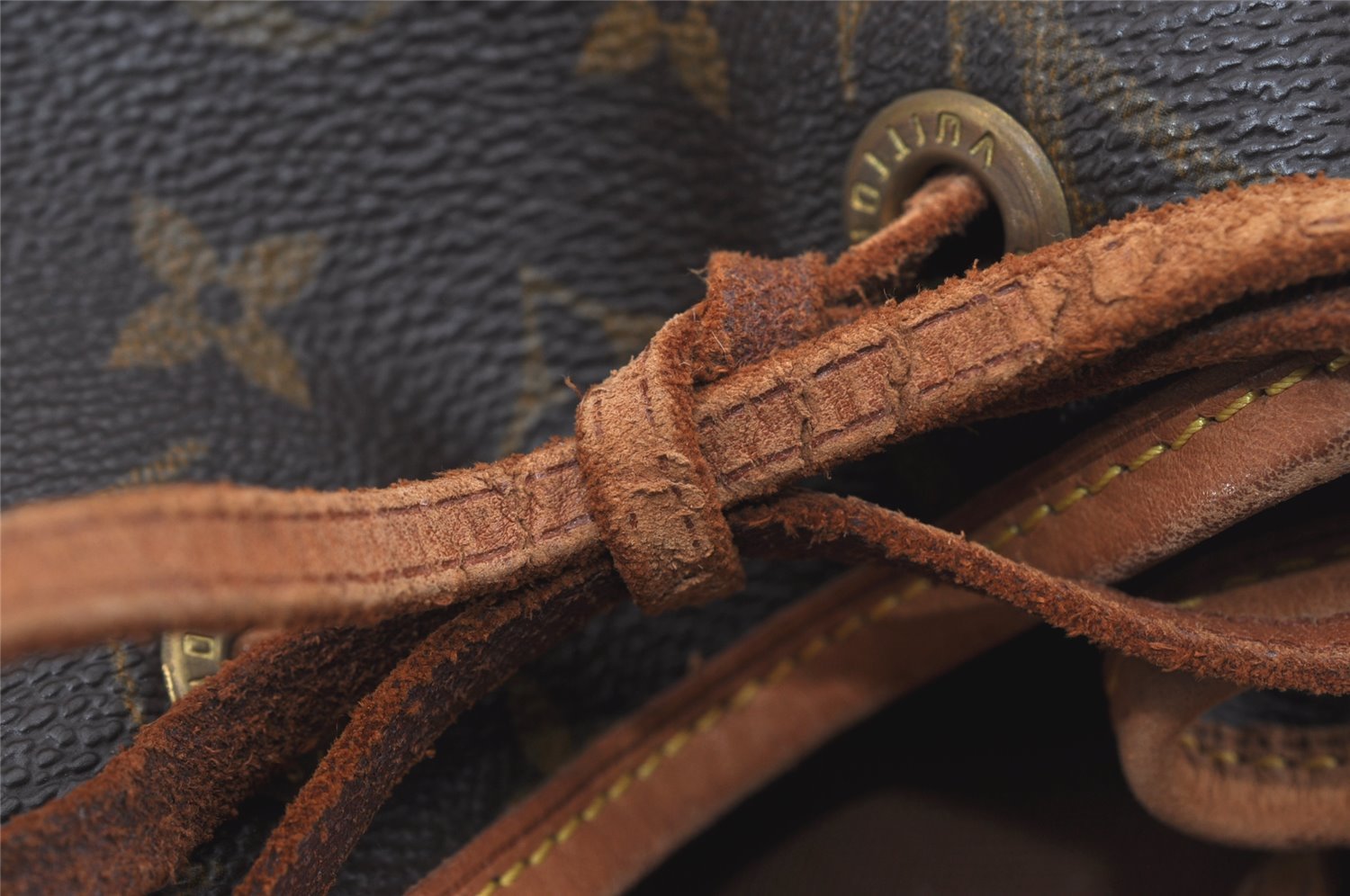 Authentic Louis Vuitton Monogram Montsouris MM Backpack M51136 LV 1663I