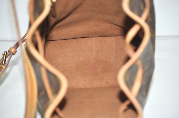 Authentic Louis Vuitton Monogram Montsouris MM Backpack M51136 LV 1663I