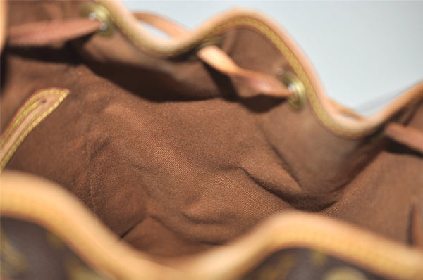 Authentic Louis Vuitton Monogram Montsouris MM Backpack M51136 LV 1663I