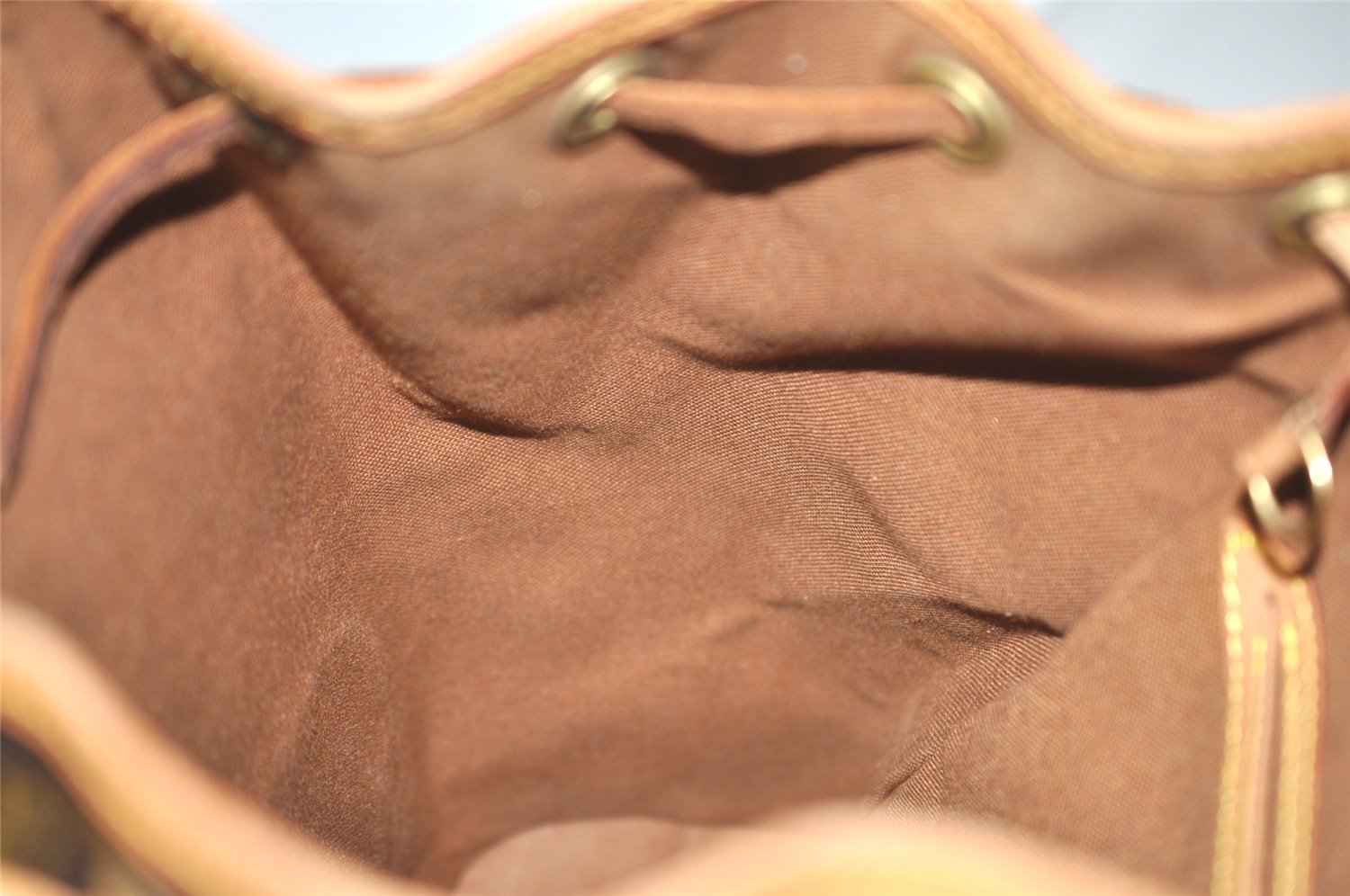 Authentic Louis Vuitton Monogram Montsouris MM Backpack M51136 LV 1663I