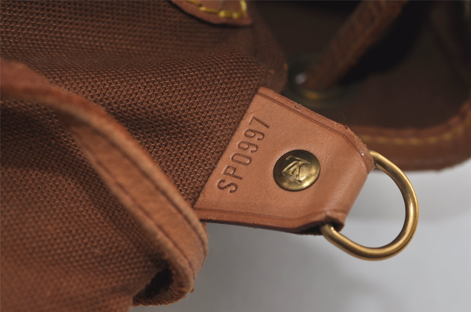 Authentic Louis Vuitton Monogram Montsouris MM Backpack M51136 LV 1663I