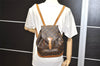 Authentic Louis Vuitton Monogram Montsouris MM Backpack M51136 LV 1663I