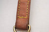 Authentic Louis Vuitton Leather Shoulder Strap Beige 40-46.5" LV 1663J