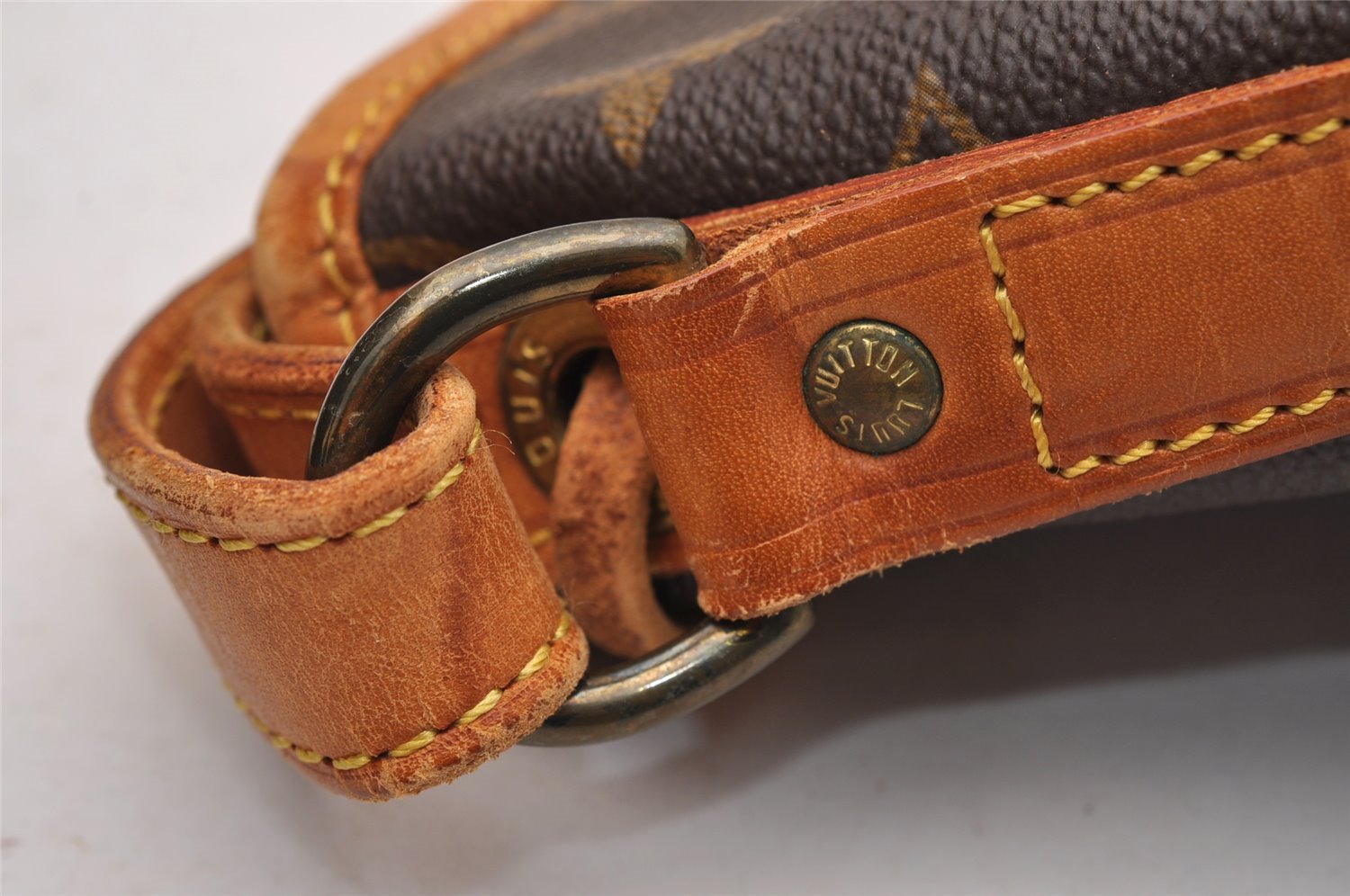 Authentic Louis Vuitton Monogram Noe Shoulder Drawstring Bag M42224 LV 1664I