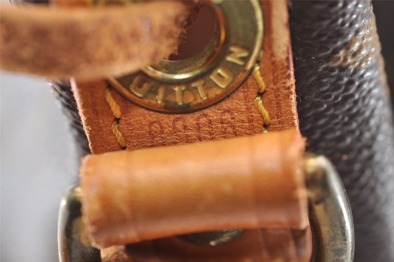 Authentic Louis Vuitton Monogram Noe Shoulder Drawstring Bag M42224 LV 1664I