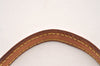 Authentic Louis Vuitton Leather Shoulder Strap Beige 46.9" LV 1664J