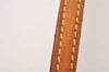 Authentic Louis Vuitton Leather Shoulder Strap Beige 46.9" LV 1664J