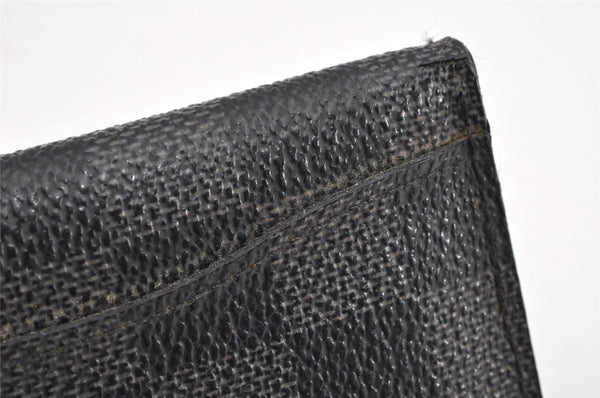 Authentic Louis Vuitton Damier Graphite Organizer De Posh N63075 Card Case 1664K