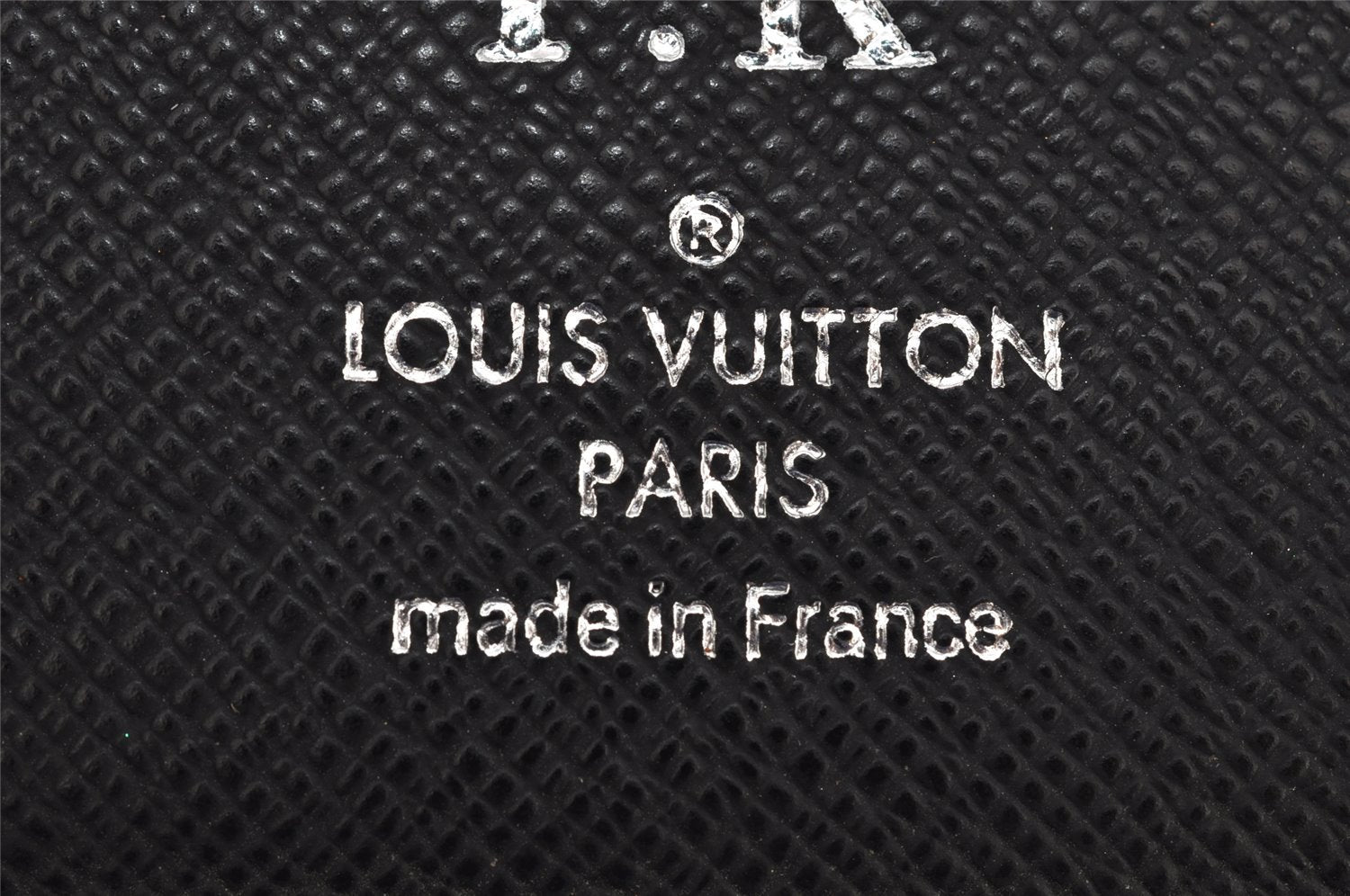 Authentic Louis Vuitton Damier Graphite Organizer De Posh N63075 Card Case 1664K