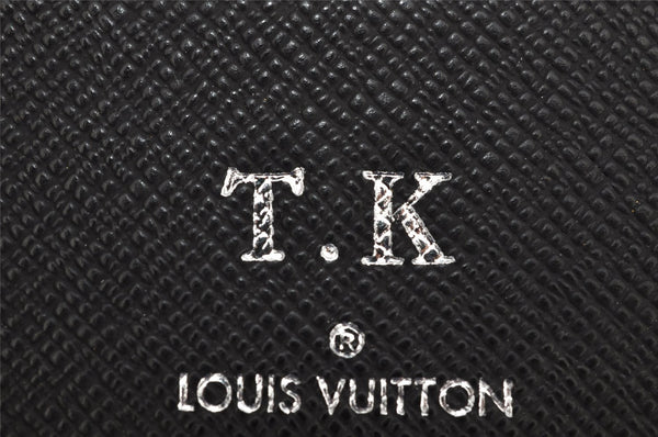 Authentic Louis Vuitton Damier Graphite Organizer De Posh N63075 Card Case 1664K