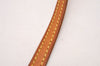 Authentic Louis Vuitton Leather Shoulder Strap Beige 46.9" LV 1665J