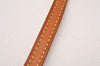 Authentic Louis Vuitton Leather Shoulder Strap Beige 46.9" LV 1665J