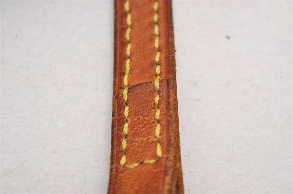 Authentic Louis Vuitton Leather Shoulder Strap Beige 46.9" LV 1665J