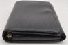 Auth Louis Vuitton Epi Porte Monnaie Billets Tresor Wallet Black M63502 LV 1665K