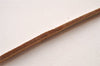 Authentic Louis Vuitton Leather Shoulder Strap Beige 51.2" LV 1666J