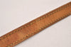 Authentic Louis Vuitton Leather Shoulder Strap Beige 51.2" LV 1666J