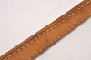 Authentic Louis Vuitton Leather Shoulder Strap Beige 51.2" LV 1666J