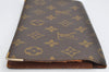 Authentic Louis Vuitton Monogram Porte Chequier Double M62223 Long Wallet 1666K