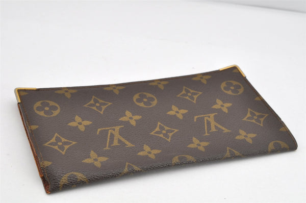 Authentic Louis Vuitton Monogram Porte Chequier Double M62223 Long Wallet 1666K