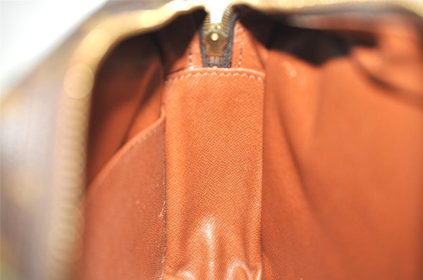 Authentic Louis Vuitton Monogram Compiegne 28 Clutch Hand Bag M51845 LV 1667I