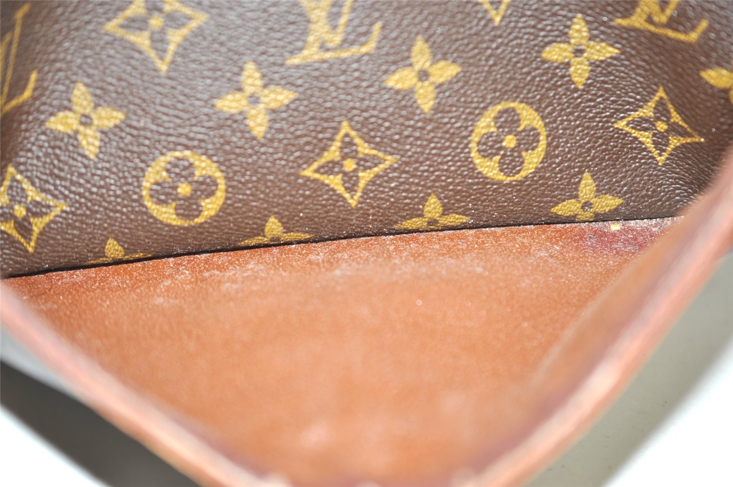 Authentic Louis Vuitton Monogram Compiegne 28 Clutch Hand Bag M51845 LV 1667I