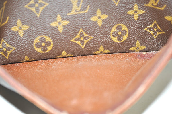 Authentic Louis Vuitton Monogram Compiegne 28 Clutch Hand Bag M51845 LV 1667I
