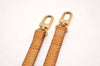 Authentic Louis Vuitton Leather Shoulder Strap Beige 45.9" LV 1667J