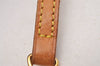 Authentic Louis Vuitton Leather Shoulder Strap Beige 45.9" LV 1667J